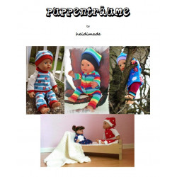 Puppenträume - Freebook von heidimade